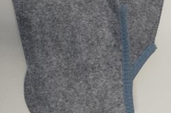 A pair of gaiters for rubber boots