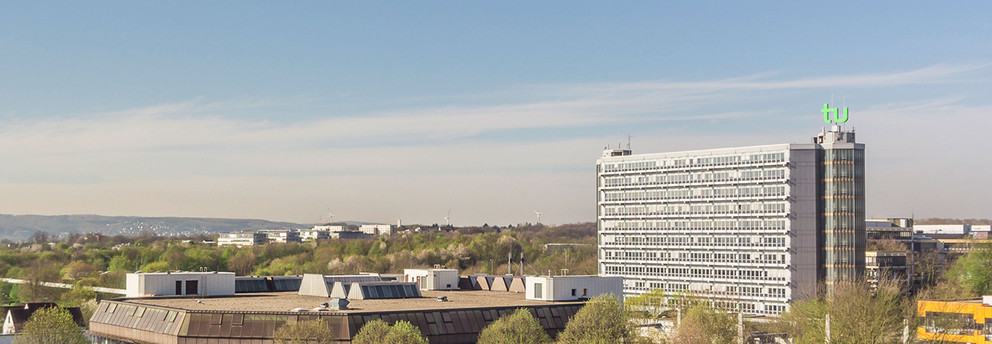 Panoramic view of campus