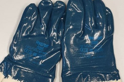 beschichtete Handschuhe aus Segeltuch