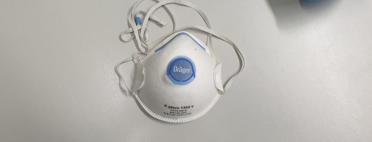 FFP3 quality respirator mask from Dräger