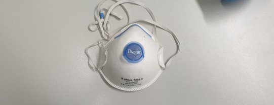 FFP3 quality respirator mask from Dräger